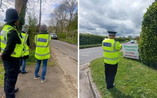 Speed checks in the Calne and Warminster areas